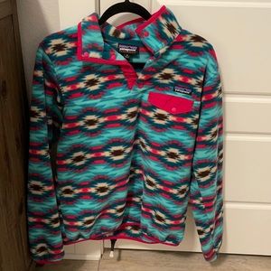 Patagonia Synchilla Snap T Multicolor Aztec Fleece